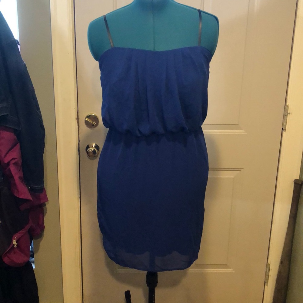 Blue dress
